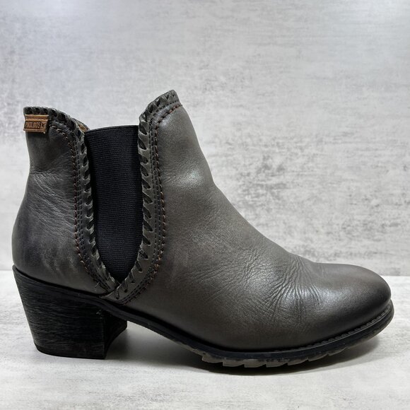 Pikolinos Andorra Leather Ankle Chelsea Boots - Women's Size EU 39 / US 8.5 - Picture 4 of 10